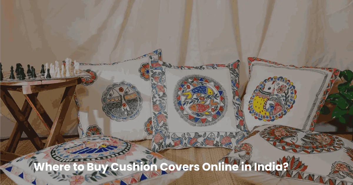 Where to Buy Cushion Covers Online in India